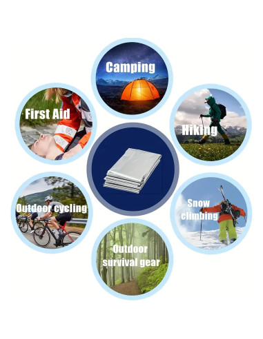 Kit de Supervivencia Egreen - Cerillas Impermeables y Cuerda