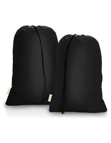 Paquete de 2 Bolsas de Lavandería OTraki 71x114cm Negro