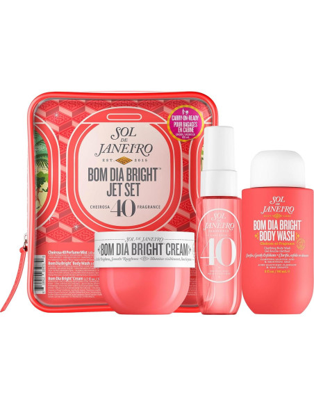 Set de Viaje Fragancia Cheirosa 40 Sol de Janeiro 299g Set de Viaje Fragancia Cheirosa 40 Sol de Janeiro 299g
