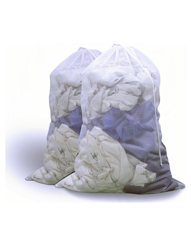 Bolsas de Lavandería de Malla Grande Ouvlaiz 61x91 cm - 2 Piezas