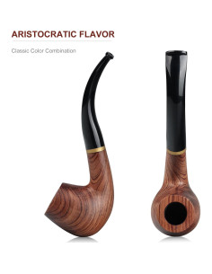 Pipa de Tabaco Joyoldelf de Madera de Rosa con Accesorios 2