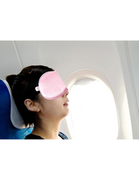 Máscara para dormir LMGERBUD suave y cómoda - Rosa Máscara para dormir LMGERBUD suave y cómoda - Rosa