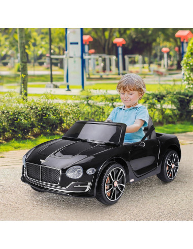 Coche Eléctrico para Niños Aosom Bentley EXP12 12V Negro