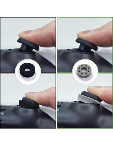 Grip Antideslizante ZHI-NYLLDJS para Joystick PS5/4 y Switch Pro