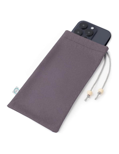 Funda de Blindaje EMF Halsa para Smartphone - Gris 10.16x20.32 cm
