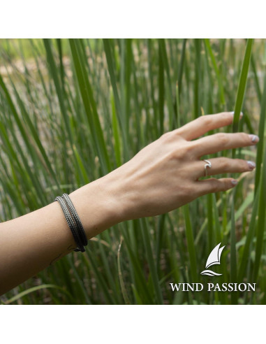 Pulsera de Cuerda Ajustable Pasión por el Viento - Unisex - Impermeable