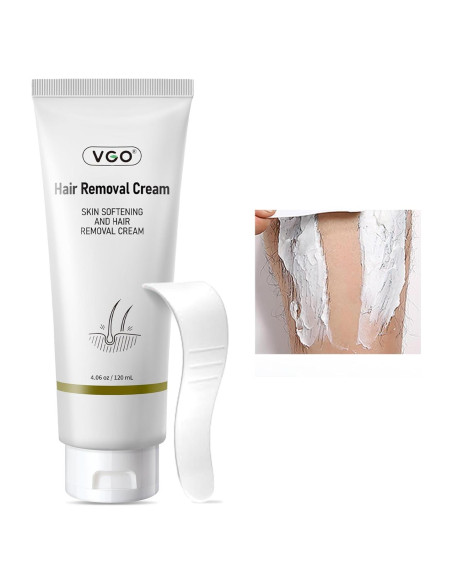 Crema Depilatoria VGO 114 g - Suave y Hipoalergénica para Todos Crema Depilatoria VGO 114 g - Suave y Hipoalergénica para Todos