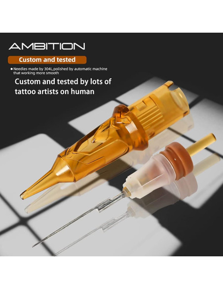 Kit de Tatuaje Inalámbrico Ambition 1950mAh con 40 Agujas Kit de Tatuaje Inalámbrico Ambition 1950mAh con 40 Agujas