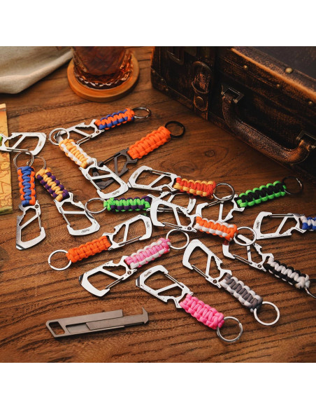 Clip de Carabina KeyUnity KC00 para Llaveros Paracord 550 Clip de Carabina KeyUnity KC00 para Llaveros Paracord 550