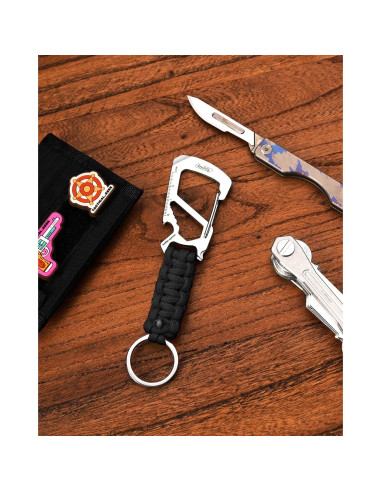 Clip de Carabina KeyUnity KC00 para Llaveros Paracord 550