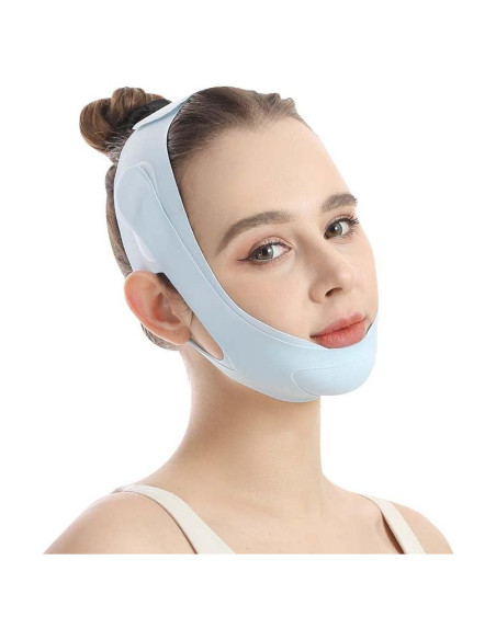 Mascarilla Elevadora Facial Loske V-Line Azul Grande Mascarilla Elevadora Facial Loske V-Line Azul Grande