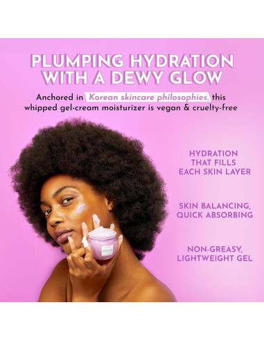 Crema Facial Hidratante Glow Recipe Plum Plump 20ml - Ácido Hialurónico