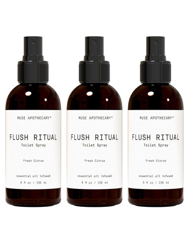 Spray Aromático Muse Apothecary 8 oz - Pack de 3 Cítricos Frescos