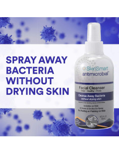 Limpiador Facial SkinSmart 236.6 ml para Acné y Bacterias 2