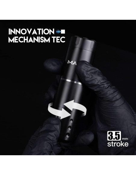 Kit de Tatuaje Inalámbrico Mast A1 - 20 Agujas y Tinta Kit de Tatuaje Inalámbrico Mast A1 - 20 Agujas y Tinta