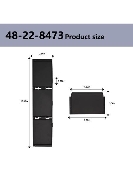 Divisores de Cajón Milwaukee Packout 48-22-8473 - 9 Compartimentos Divisores de Cajón Milwaukee Packout 48-22-8473 - 9 Compartimentos
