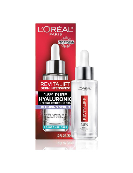 Suero Antienvejecimiento L'Oreal Paris Ácido Hialurónico 1.5% 28.35 ml Suero Antienvejecimiento L'Oreal Paris Ácido Hialurónico 1.5% 28.35 ml