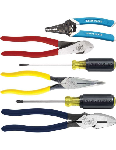Kit de Herramientas Klein Tools 80080 para Electricistas 6 Piezas