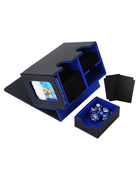 Caja de Deck Venssu para Commander con Soporte y Divisores Caja de Deck Venssu para Commander con Soporte y Divisores