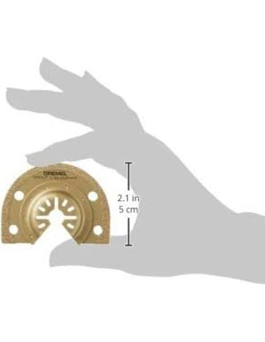 Hoja de Eliminación de Lechada Dremel MM500 1/8" (3.2 mm)