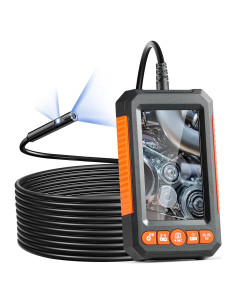 Cámara Endoscópica VEVOR 1080P Doble Lente 4.3" 5m