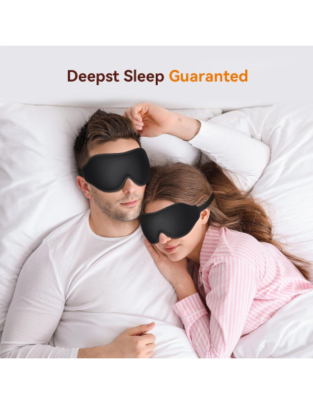 Máscara para dormir EVA BELLE ajustable, suave y transpirable Máscara para dormir EVA BELLE ajustable, suave y transpirable