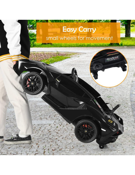Coche Eléctrico para Niños Olakids Lamborghini SIAN 12V Negro Coche Eléctrico para Niños Olakids Lamborghini SIAN 12V Negro