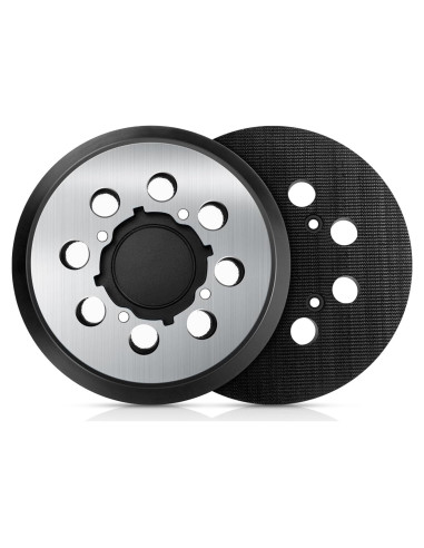 Paquete de 2 almohadillas de respaldo para lijadora orbital 5" ZXLDRAGON
