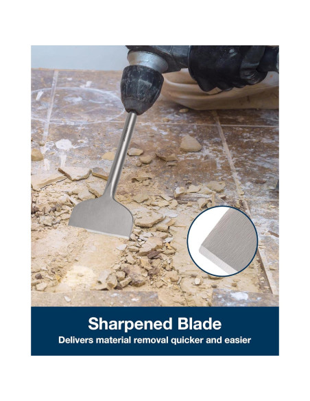 Cincel SDS Plus Firecore 4" Acero para Remoción de Azulejos Cincel SDS Plus Firecore 4" Acero para Remoción de Azulejos