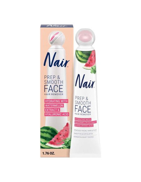 Crema Depilatoria Exfoliante Nair Prep & Smooth 50g para Mujeres Crema Depilatoria Exfoliante Nair Prep & Smooth 50g para Mujeres