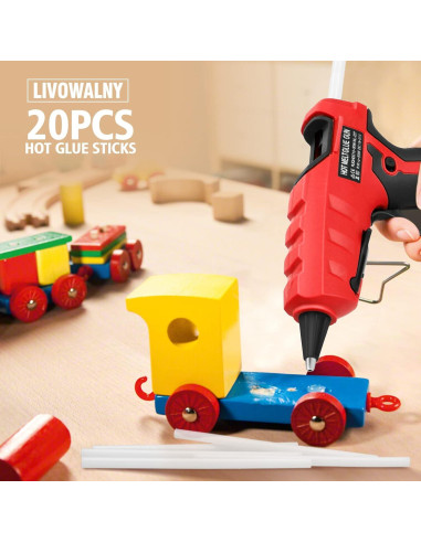 Palitos de Pegamento Caliente LIVOWALNY 20 PCS 15 cm