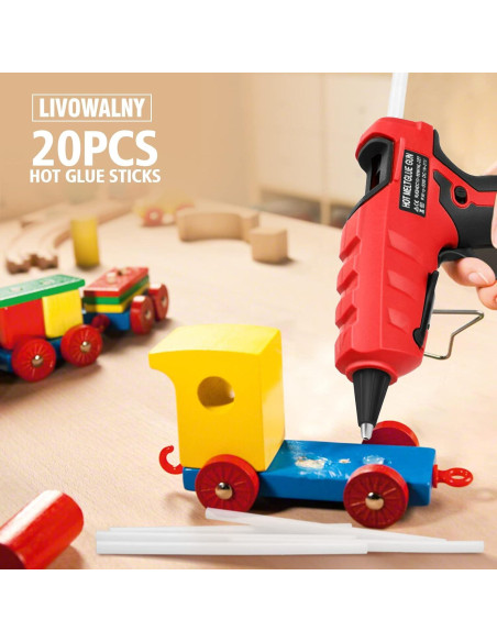Palitos de Pegamento Caliente LIVOWALNY 20 PCS 15 cm Palitos de Pegamento Caliente LIVOWALNY 20 PCS 15 cm