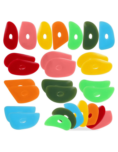 Set de 21 Herramientas de Cerámica Sherr - Silicona DIY Set de 21 Herramientas de Cerámica Sherr - Silicona DIY