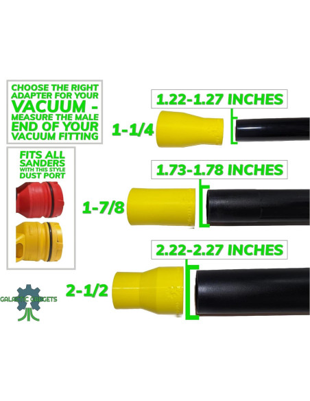 Adaptador de Aspiradora para Lijadoras Dewalt Gadgets Galácticos 3.18 cm Gris Adaptador de Aspiradora para Lijadoras Dewalt Gadgets Galácticos 3.18 cm Gris