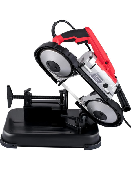 Sierra de Banda Portátil VEVOR 1100W con Base Ajustable Sierra de Banda Portátil VEVOR 1100W con Base Ajustable