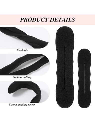 Kit de 11 Piezas para Moños de Cabello LLOUSSAK - Esponja Suave