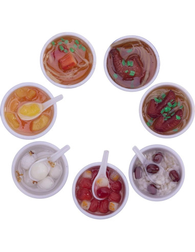 Casa de Muñecas Miniatura Fateanuki - Accesorios Comida 1:6