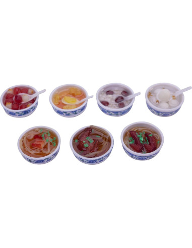 Casa de Muñecas Miniatura Fateanuki - Accesorios Comida 1:6