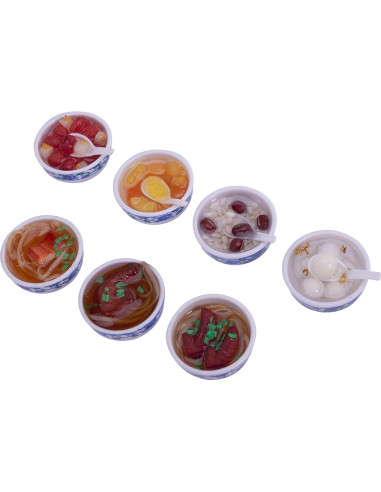 Casa de Muñecas Miniatura Fateanuki - Accesorios Comida 1:6
