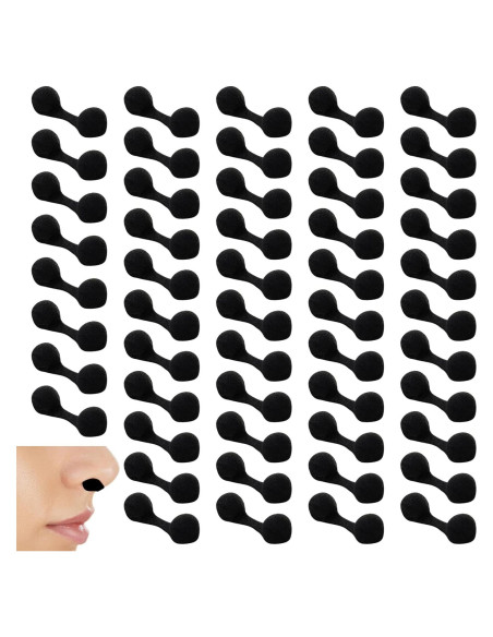 100 Tapones Nasales Desechables ELERA para Bronceado y Alergias 100 Tapones Nasales Desechables ELERA para Bronceado y Alergias