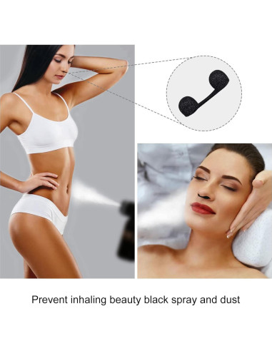 100 Tapones Nasales Desechables ELERA para Bronceado y Alergias