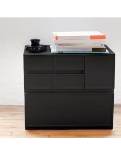 Organizador de Cajones Pequeño A ASTAGE Negro Modular 2