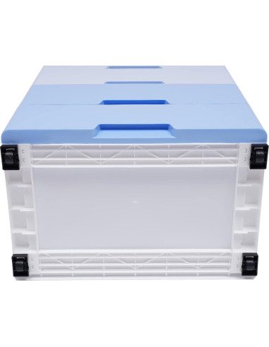 Carro de Almacenamiento Yoltckde 5 Cajones Azul Gradiente 45x30x84cm