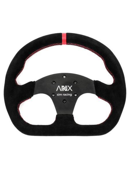 Volante de Carreras RASTP 12.8" (32.5cm) Cuero Suede Negro Volante de Carreras RASTP 12.8" (32.5cm) Cuero Suede Negro