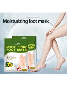 Mascarilla Hidratante para Pies Skailie - 1 Par, Hidratación Intensiva 2