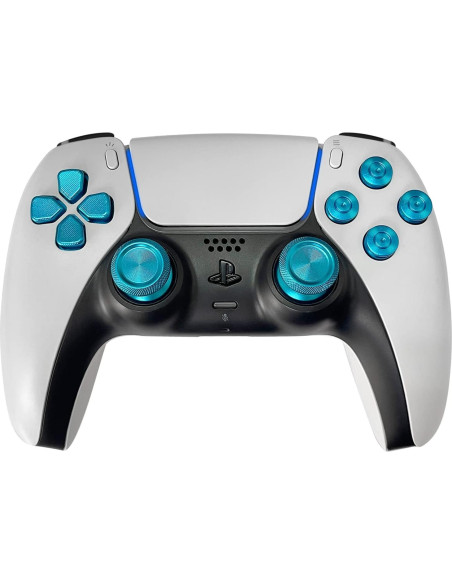 Kit de Reemplazo E-MODS GAMING para Controlador PS5 - Botones y Thumbsticks Azul Kit de Reemplazo E-MODS GAMING para Controlador PS5 - Botones y Thumbsticks Azul