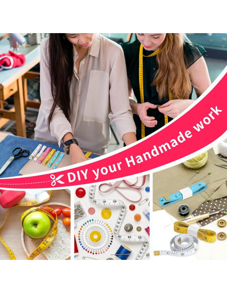 Cinta Métrica Flexible LOHUA Paquete de 24 Unidades 150cm