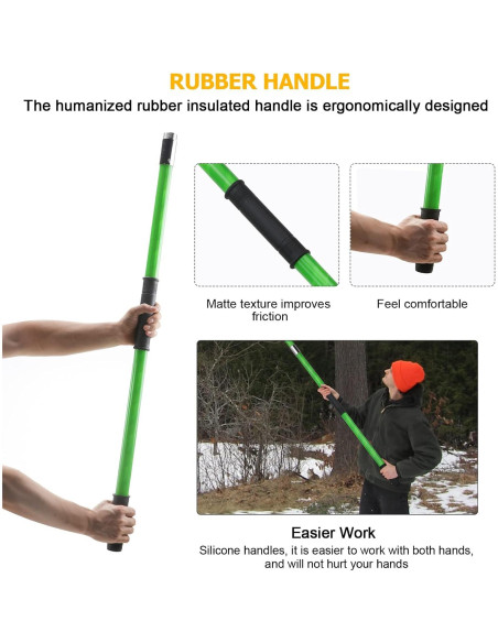 Podadora de Poste Extendible Likeem 8.23m con Hoja de Acero Podadora de Poste Extendible Likeem 8.23m con Hoja de Acero