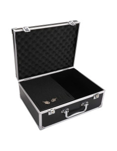 Caja de Tatuaje con Cerradura JY 32x24x13 cm Aluminio Negro
