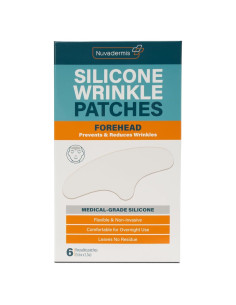 Parches de Silicona NUVADERMIS para Arrugas en la Frente - 6 Unidades